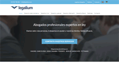 Desktop Screenshot of legalium.com